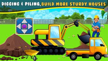 Construction Builder Truck poster