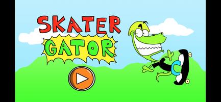 Skater Gator Affiche