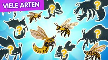 Angry Bee Evolution Plakat