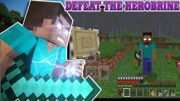 Supervivencia Herobrine mod captura de pantalla 3