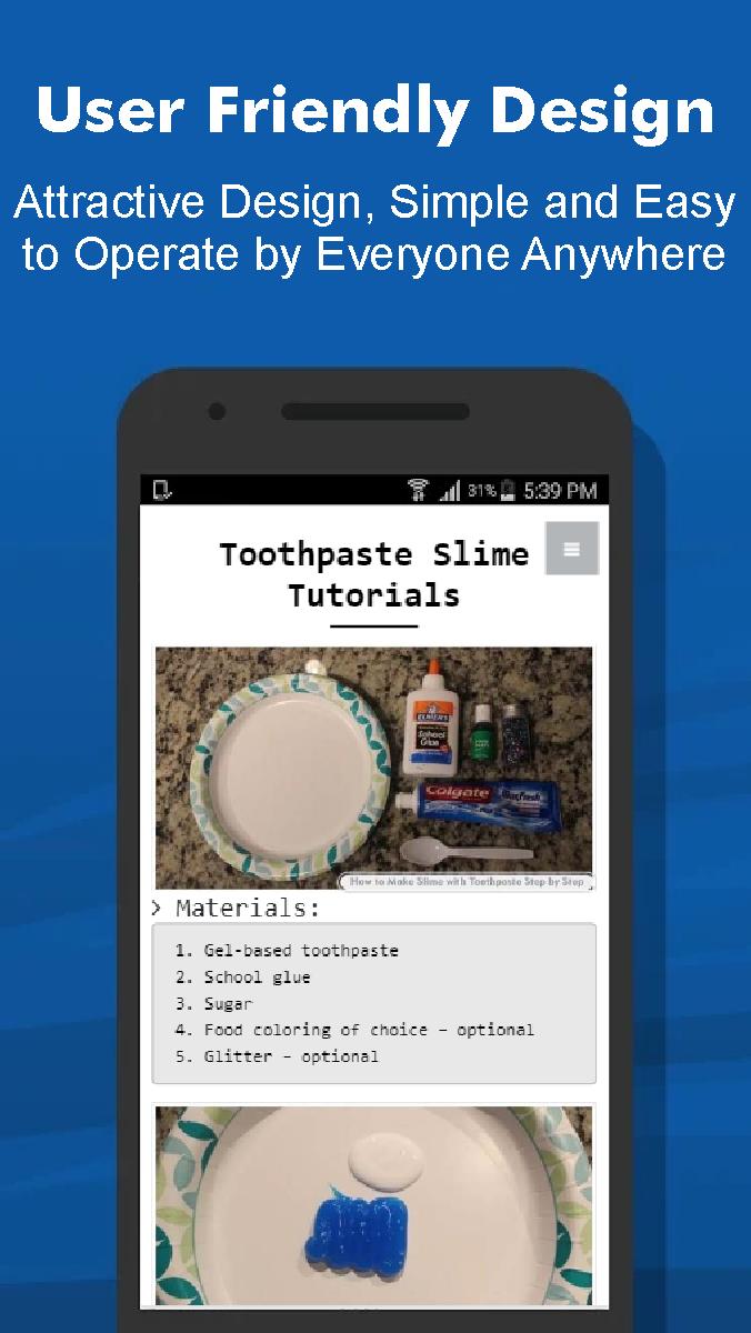 Learn To Make Slime With Toothpaste Step By Step For Android