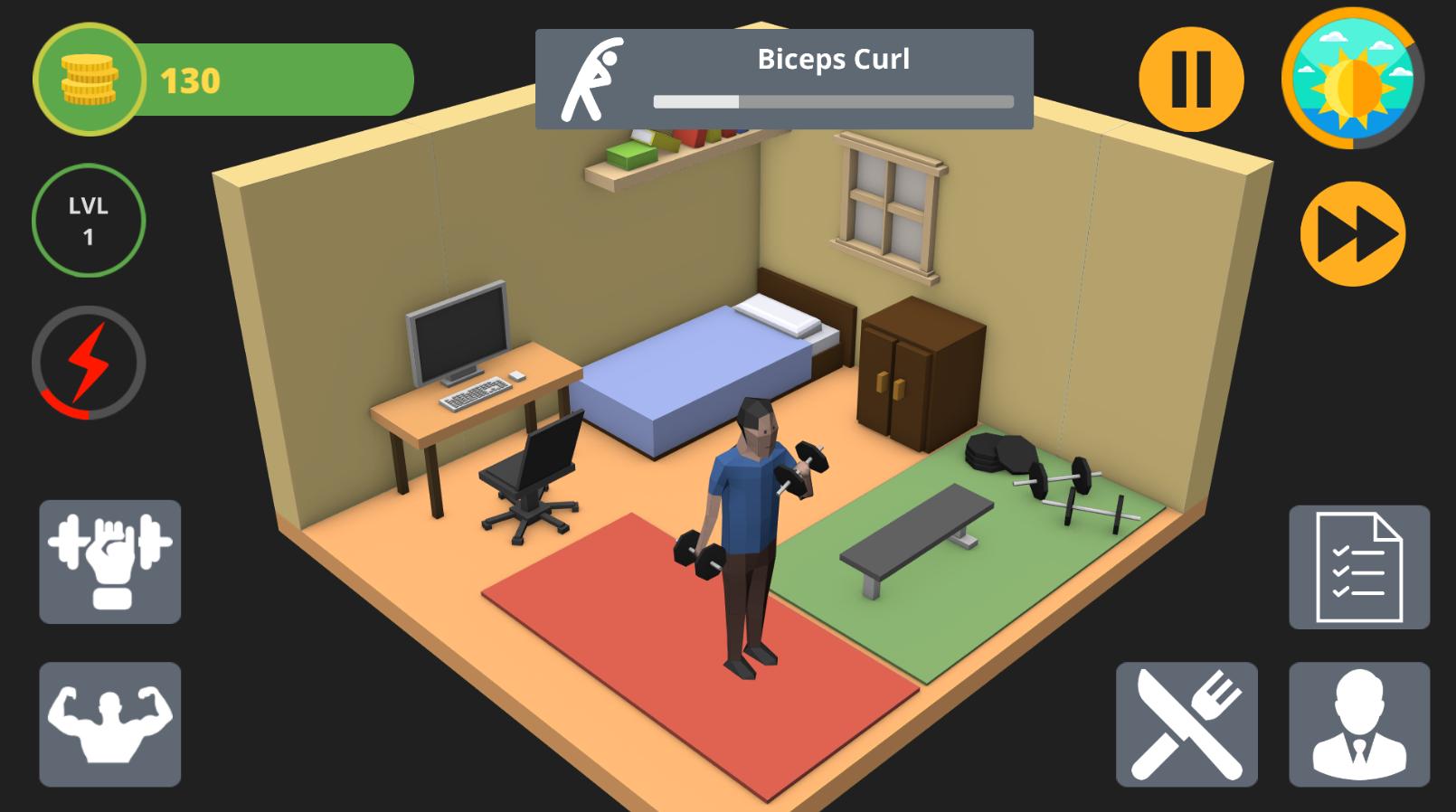 Bodybuilder Simulator - Bodybuilding Game for Android - APK Download
