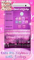 Cute Pic Keyboard with Smileys پوسٹر