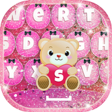 Temas de teclado de color rosa icono