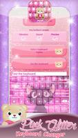 Pink Glitter Keyboard Changer স্ক্রিনশট 1