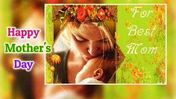 Happy Mother's Day Photo Frame Affiche