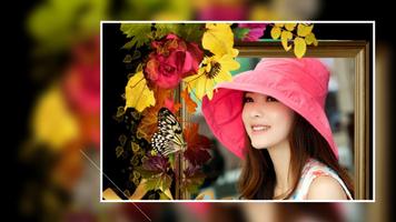 Beautiful Rose Flower Photo Frames Greeting Cards скриншот 1