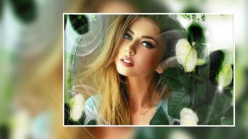 Cartões bonitos da foto da flor de Rosa imagem de tela 2