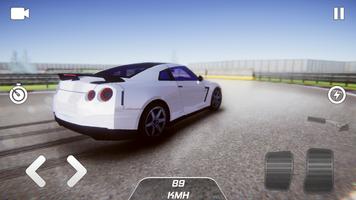 Nissan GTR Extreme Drag Car Racing captura de pantalla 2