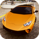 Lamborghini Car Racing Simulator City آئیکن