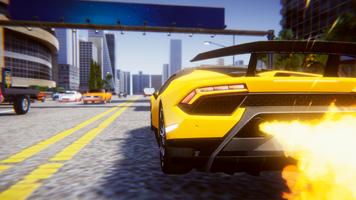 Lamborghini Car Racing Simulator City screenshot 2