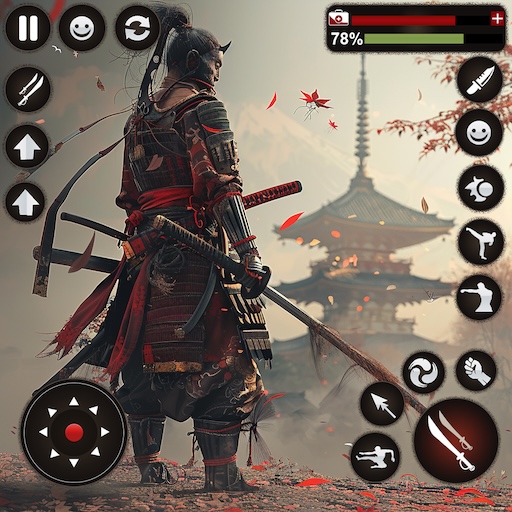 影忍者刺客戰士 - 武士格鬥遊戲2018年