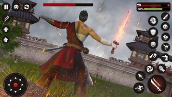 Sword Fighting - Samurai Games plakat