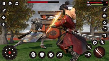 2 Schermata Sword Fighting - Samurai Games