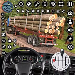 Скачать Log Transporter Truck Driving APK
