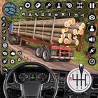 Log Transporter Truck biểu tượng