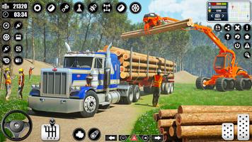 Log Transporter Truck скриншот 1