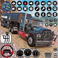 Oil Tanker Truck Driving Games XAPK Herunterladen