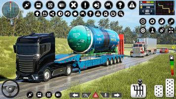 Oil Tanker Truck Driving Games syot layar 1