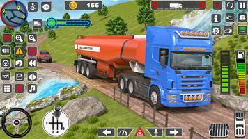 Oil Tanker Truck Driving Games syot layar 3