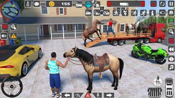 Wild Animal Transporter Truck اسکرین شاٹ 1