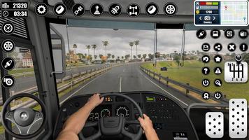 Coach Bus Driving - Bus Games постер