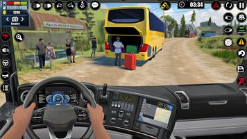 Coach Bus Driving - Bus Games скриншот 1