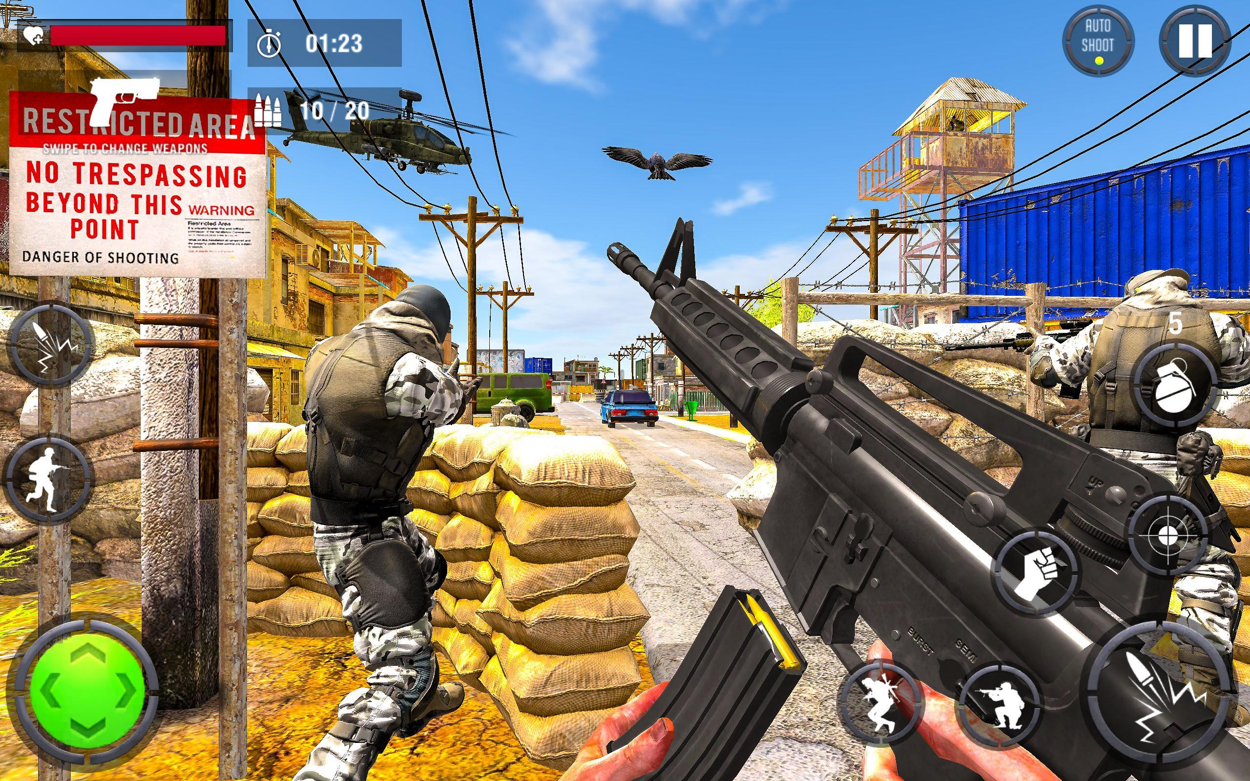 Counter Attack Gun Strike Fps Shooting Games 2020 For Android Apk Download - roblox critical strike how to get gladiator