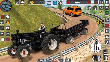 Tractor Driving Farming Games Affiche