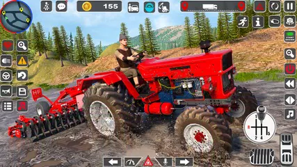 Скачать Tractor Driving Farming Games XAPK