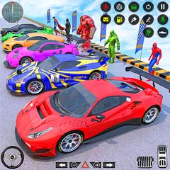 Descargar APK de Crazy Car Stunts GT Ramp Games