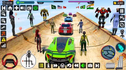 Crazy Car Stunts GT Ramp Games XAPK download