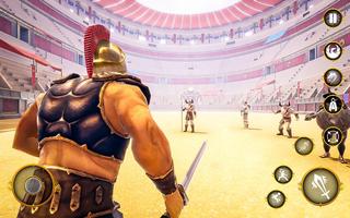 Sword Fighting Gladiator Games पोस्टर