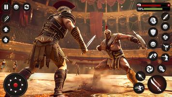 Sword Fighting Gladiator Games পোস্টার