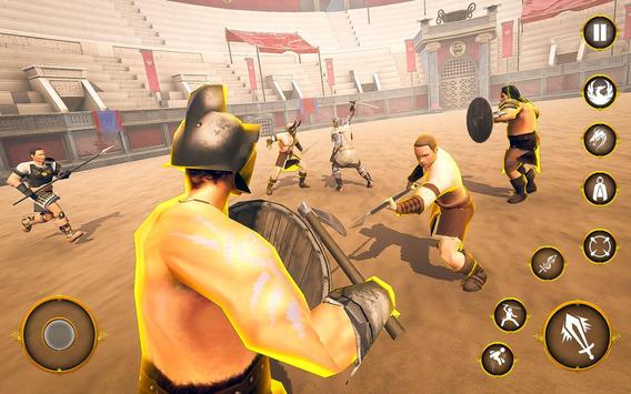 Sword Fighting Gladiator Games تصوير الشاشة 2