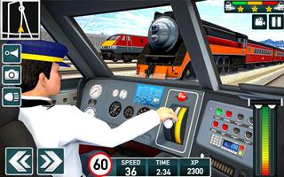 Train Simulator - Train Games Cartaz