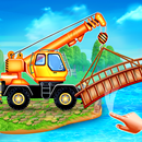 Build Town House with Trucks APK