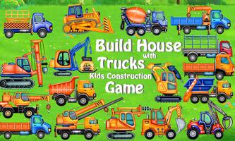 Build Town House with Trucks poster