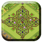 Town Hall 10 Base Maps иконка