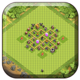 Town Hall 5 Farming Base Maps icon