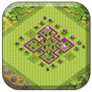 APK Town Hall 6 Farming Base COC