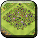 APK Town Hall 9 Farming Base Maps