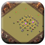 Town Hall 5 War Base Layouts icon