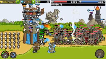 Grow Castle:Tower Defense Strategy تصوير الشاشة 1
