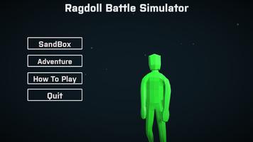 Ragdoll battle simulator ポスター