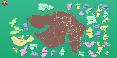 Gujarat Map Puzzle screenshot 2