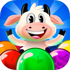 Cow pop: Bubble shooter Icon