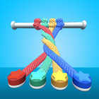 Untangled Puzzle 3D Game أيقونة