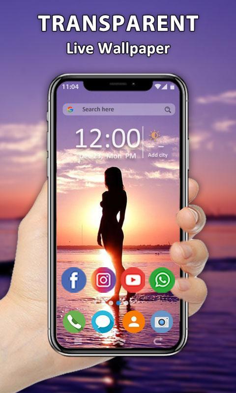 Transparenter Bildschirm Live Video Wallpaper Fur Android Apk Herunterladen