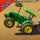 Tractor Land Drive Harvesting icon